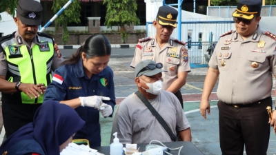 Gelar Bakti Religi Polres Sibolga Sambut.HUT Bhayangkara ke-80