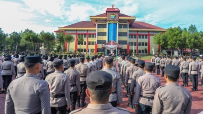 Upacara Kemerdekaan RI ke-81 Digelar Polda Sumut Berlangsung Khidmat