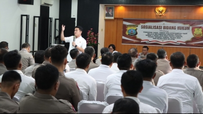 Bidang Hukum Polda Sumut Gelar Sosialisasi UU Nomor 5 Tahun 2026, Perkuat Tugas dan Kewenangan Polri