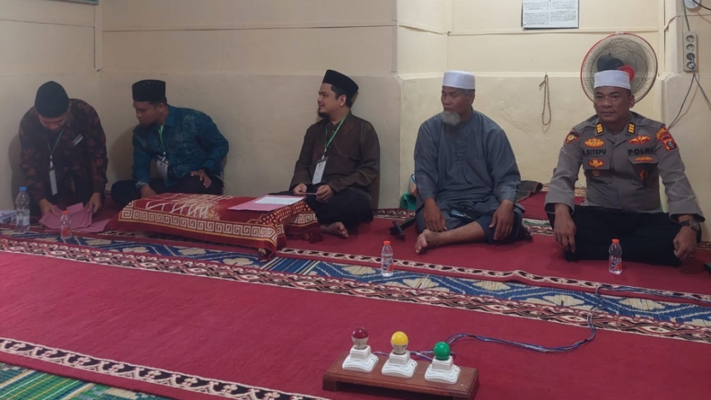 Kapolres Pakpak Bharat Hadiri Maulid Nabi Muhammad SAW Yang Diwakili Ps Kabag SDM