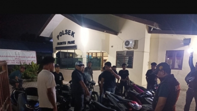 Patroli.Polsek Buntu Pane Polres Asahan Gerak Cepat Antisipasi Berbagai Potensi Kejahatan Jalanan, Puluhan Remaja di Sergap