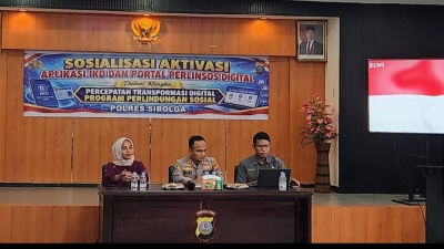Polres Sibolga  Sosialisasikan IKD Portal Perlinsos Digital Dorong Percepatan Transformasi Digital