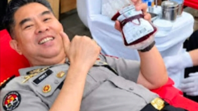 Ulang Tahun Humas Polri ke-75, Polda Sumut Gelar Aksi Donor Darah